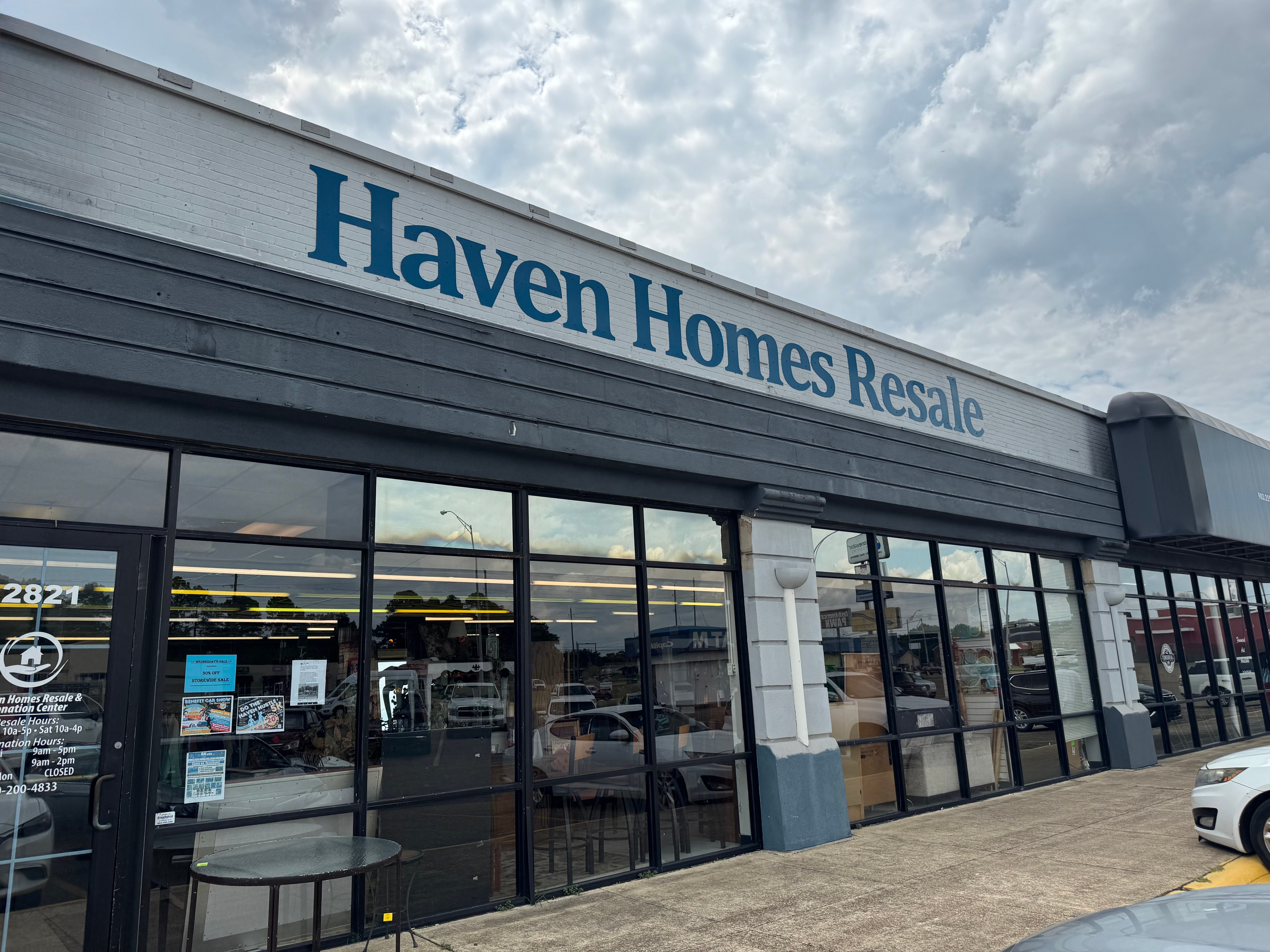 Haven Homes Resale Store Exterior